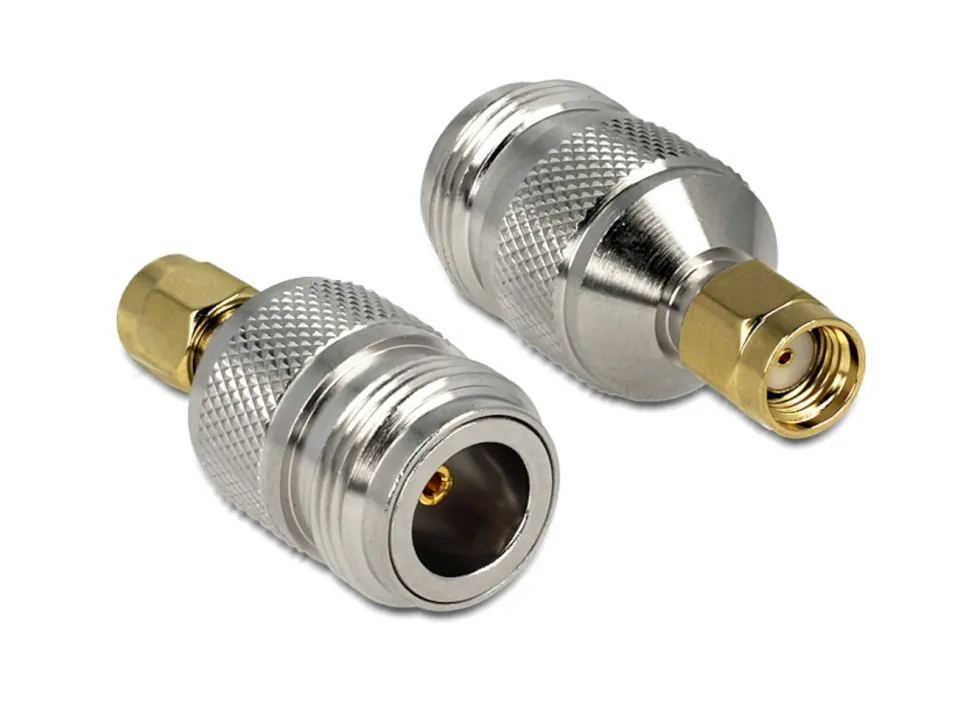 Adapter med N-hunn til RP-SMA-hann