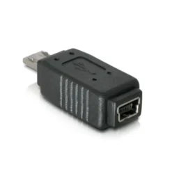Adapter mini-USB-hunnkontakt til micro-USB-hannkontakt