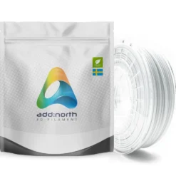 Addnorth E-PLA-filament for 3D-skrivere 1,75 mm Kaldhvit