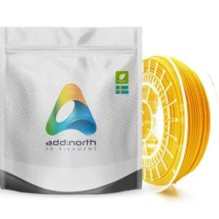 Addnorth E-PLA-filament for 3D-skrivere 1,75 mm Gul