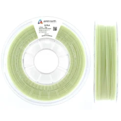 Addnorth E-PLA-filament for 3D-skriver 1,75 mm Dark Green selvlysende