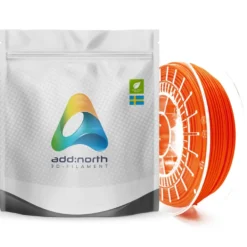 Addnorth E-PLA-filament for 3D-skrivere 1,75 mm Oransje