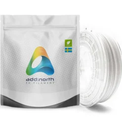 Addnorth PETG-filament for 3D-skrivere 1,75 mm Hvit