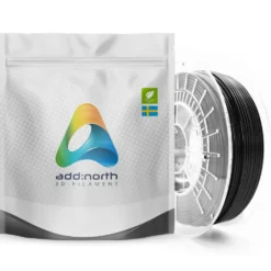 Addnorth PETG-filament for 3D-skrivere 1,75 mm Svart