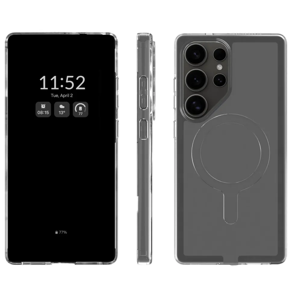 Agood company Mobildeksel for Samsung S25 Ultra Gjennomsiktig