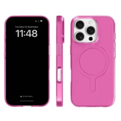 Agood company Mobildeksel til iPhone 16 Pro Rosa