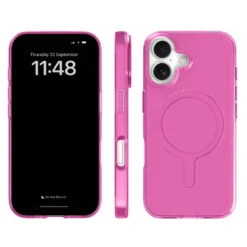 Agood company Mobildeksel til iPhone 16 Rosa