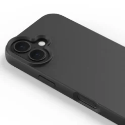 Agood company Plantebasert mobildeksel for iPhone 17 Svart