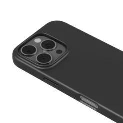 Agood company Plantebasert mobildeksel til iPhone 16 Pro Max - Svart