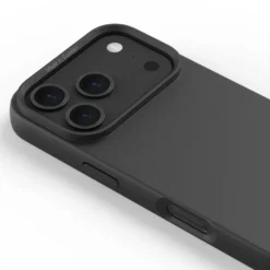Agood company Plantebasert mobildeksel for iPhone 17 Pro Svart