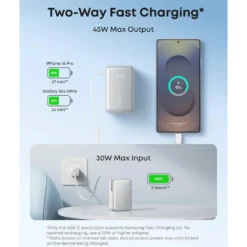 Anker Anker Nano Powerbank 10 000 mAh 45 W Hvit