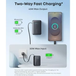 Anker Anker Nano Powerbank 10 000 mAh 45 W Svart