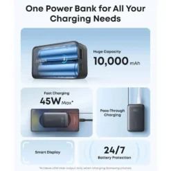 Anker Anker Nano Powerbank 10 000 mAh 45 W Svart