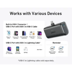 Anker Nano Powerbank 22.5W USB-C