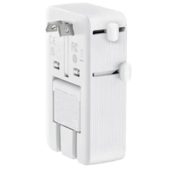 Anker Nano Travel Adapter 5-i-1-reiseadapter (20 W) Hvit