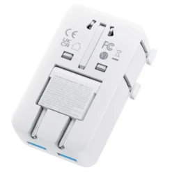 Anker Nano Travel Adapter 5-i-1-reiseadapter (20 W) Hvit