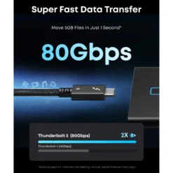 Anker Prime Thunderbolt 5-kabel 1 m