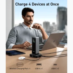 Anker 100W Ladestasjon for Anker Prime Powerbank