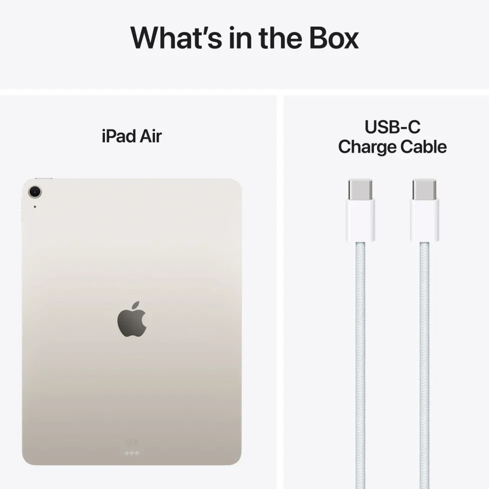 Apple iPad Air 13" (M3) 128 GB Wifi Starlight