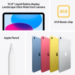 Apple iPad (10:e gen.) 64 GB Wifi Sølv