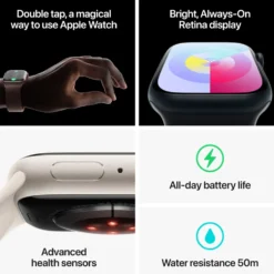 Apple Watch Series 9 GPS 41 mm Silver S/M