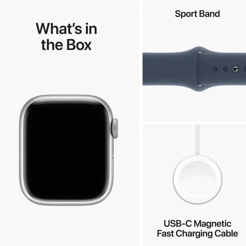 Apple Watch Series 9 GPS 41 mm Silver S/M