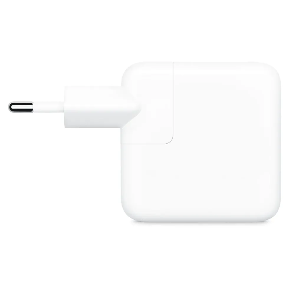 Apple 35 W USB-C-strømadapter med to porter