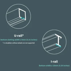 Aqara Curtain Driver E1 Gardinkontroll for U- og I-skinner