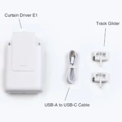 Aqara Curtain Driver E1 Gardinkontroll for U- og I-skinner