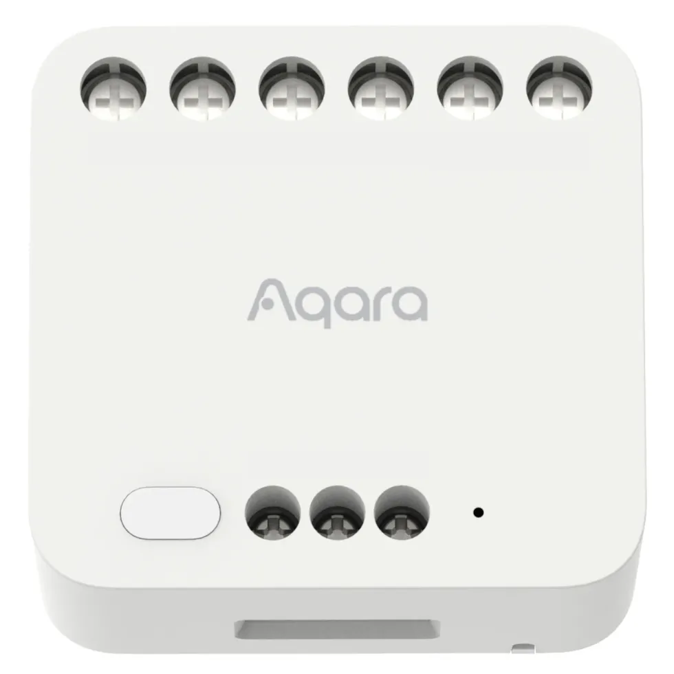 Aqara Dual Relay Module T2 Zigbee-fjernstrømbryter