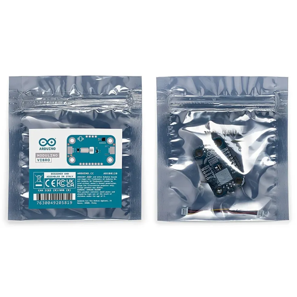 Arduino Modulino Vibro – vibrasjonsmodul med haptisk tilbakemelding
