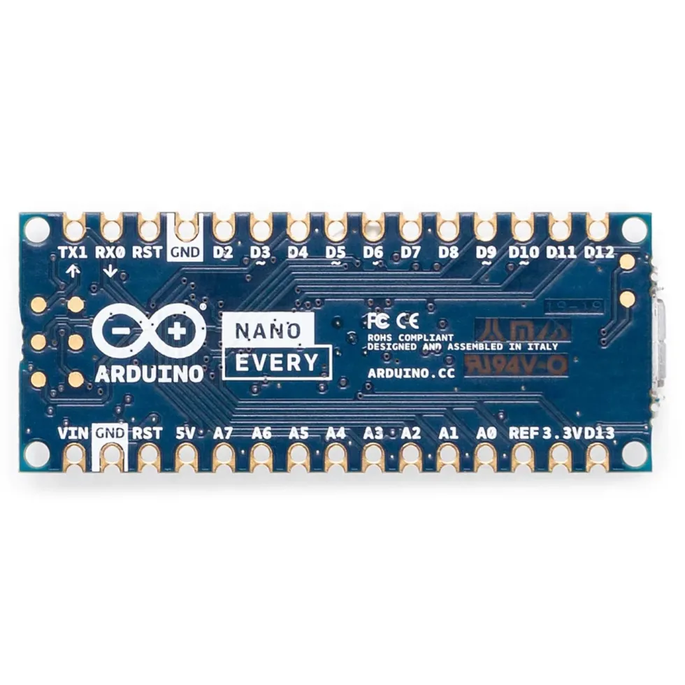 Arduino Nano Every utviklingskort Uten stiftlister