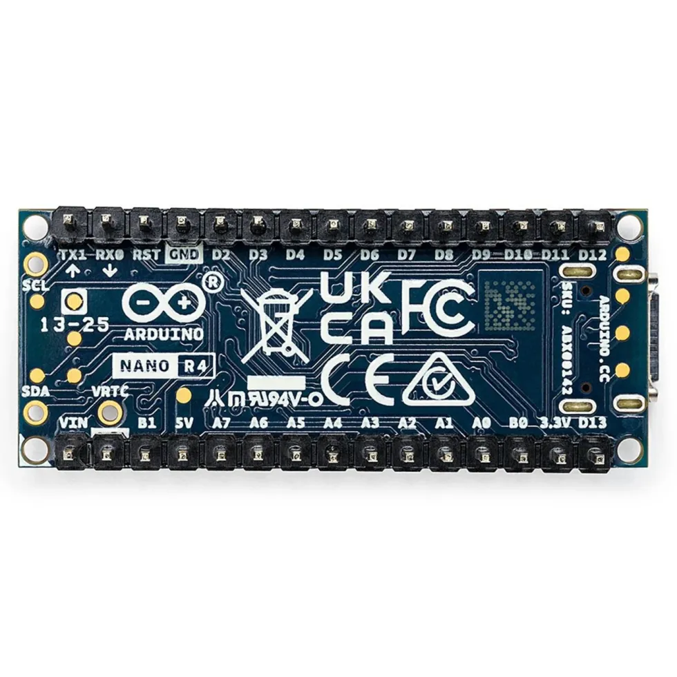 Arduino Nano R4 utviklingskort Med pinnelister
