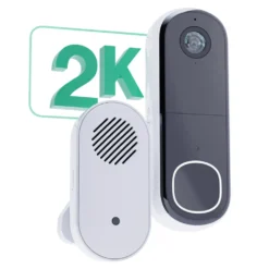 Arlo Essential 2K Trådløs videodørklokke med Chime 2