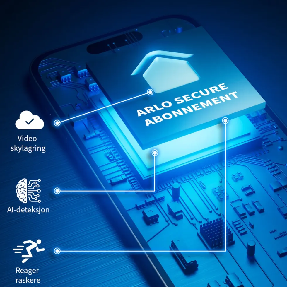 Arlo Essential 2K Trådløs videodørklokke med Chime 2