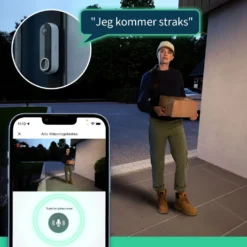 Arlo Essential 2K Trådløs videodørklokke med Chime 2