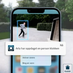 Arlo Essential 2K Trådløs videodørklokke med Chime 2