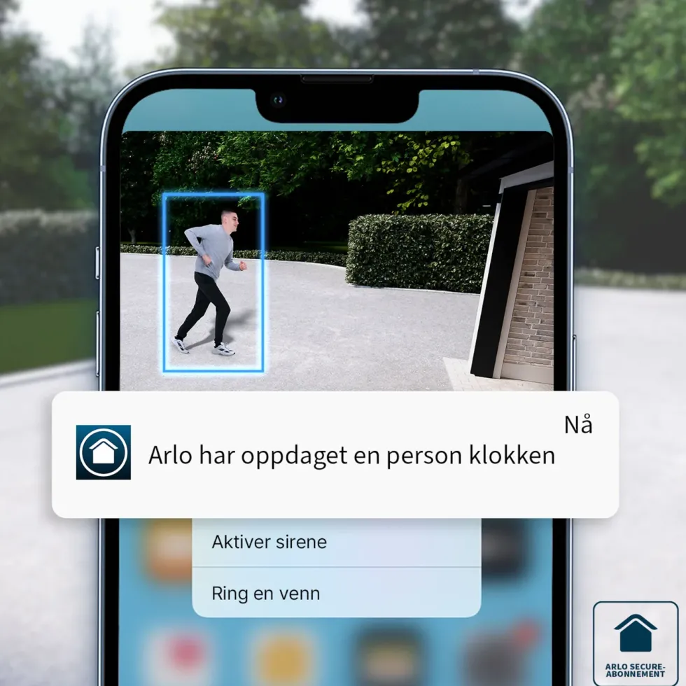 Arlo Essential 2K Trådløs videodørklokke med Chime 2