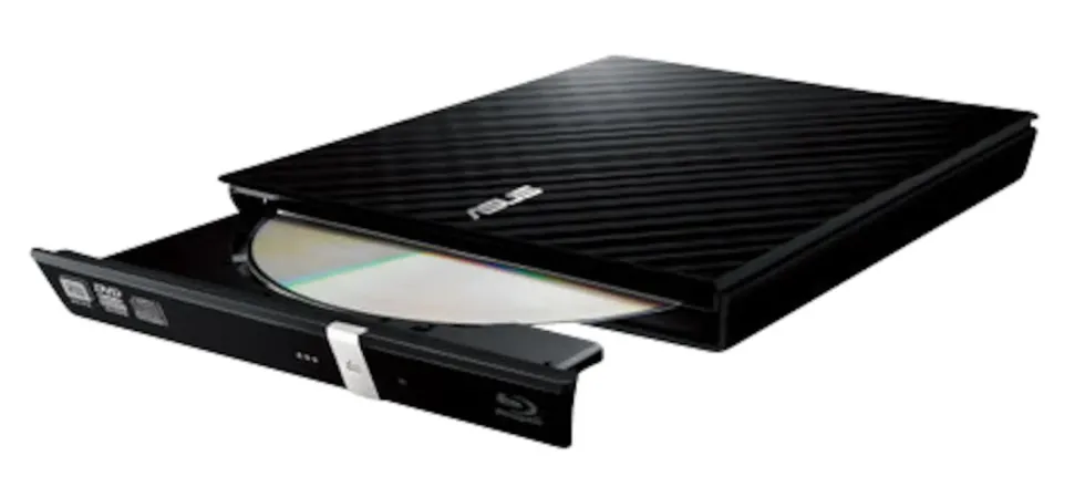 Asus External Slim DVD-brenner og leser Svart