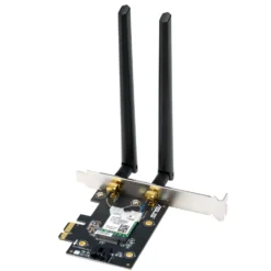 Asus PCE-BE6500 Wifi 7 Tri-Band PCIe Nettverkskort