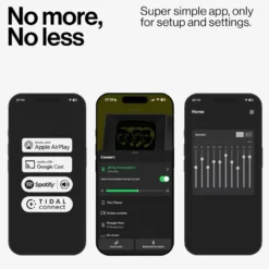 Atonemo Streamplayer nettverksstreamer Svart