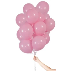 Ballonger 30-pk. Lysrosa