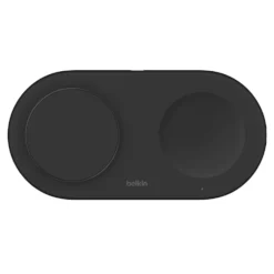 Belkin BoostCharge Pro 2-i-1 med Qi2 15 W Svart
