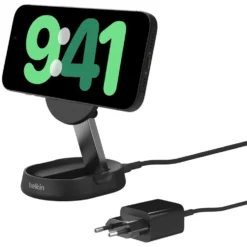 Belkin BoostCharge Pro Ladestativ med Qi2 15 W Svart