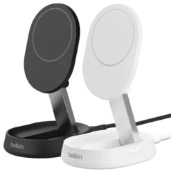 Belkin BoostCharge Pro Ladestativ med Qi2 15 W Svart