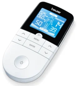 Beurer EM49 TENS-muskelstimulator med 4 elektrodeplater