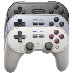 8Bitdo Pro 2 Bluetooth Hall Edition Håndkontroller Svart