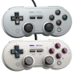 8Bitdo SN30 Pro Håndkontroller med USB-tilkobling Grå