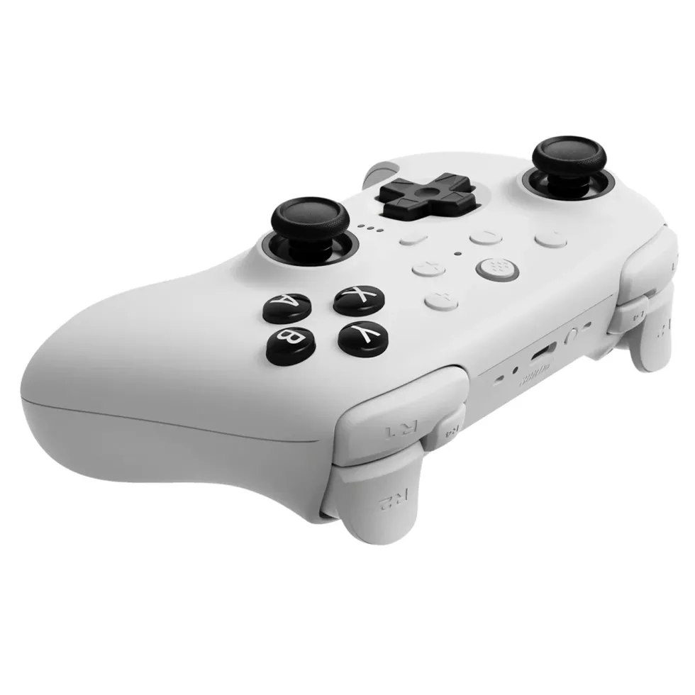 8Bitdo Ultimate 2 Bluetooth-kontroller Hvit