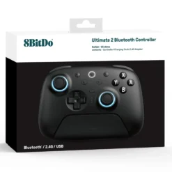 8Bitdo Ultimate 2 Bluetooth-kontroller Svart